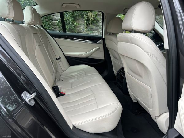 2017 BMW 5 SERIES AUTOMATIC LEATHER INTERIOR 382514802