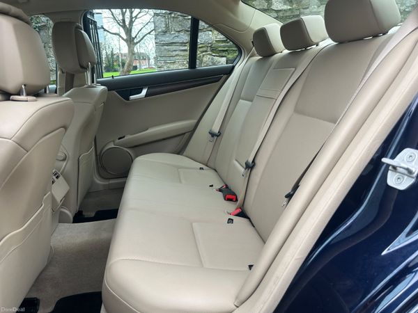 2013 MERCEDES C CLASS CDI LEATHER INTERIOR 382518056