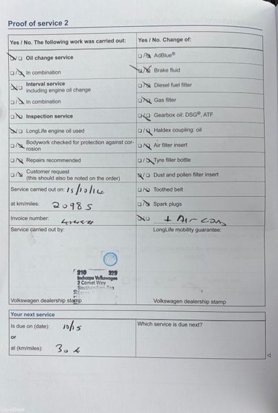 12 Volkswagen Golf 1.6 TDI Nct 02/27 Tax 08/26 382634492