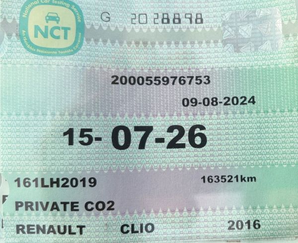 2016 Renault Clio 1.5 DCI Nct 07/26 Tax 08/26 382636896