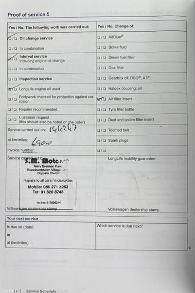 12 Volkswagen Golf 1.6 TDI Nct 02/27 Tax 08/26 383265226