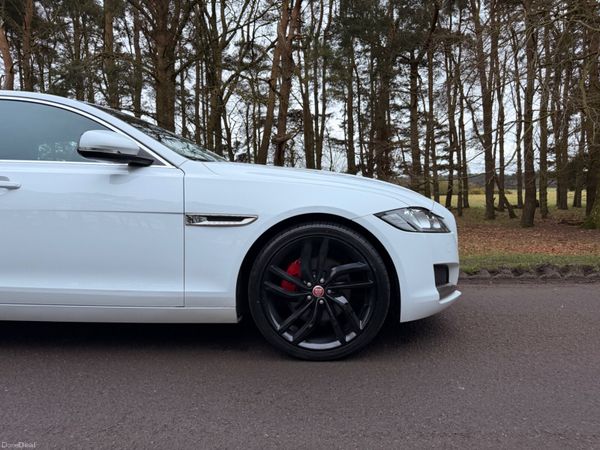 Jaguar XF 2016 Diesel Fuji White Black Wheels 383470110