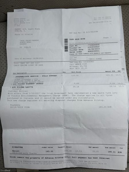 2014 Mercedes C-Class 1.6 AUTO Executive Nct 05/27 383484810