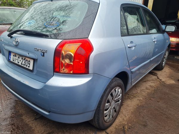2007 Toyota Corolla 1.4L Nct01/27 384041490
