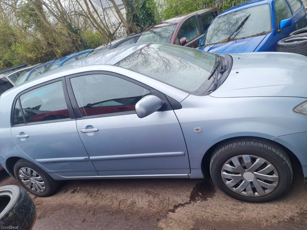 2007 Toyota Corolla 1.4L Nct01/27 384041492
