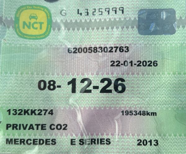 2013 Mercedes E-Class 2.1 Auto Elegance Nct 12/26 384112934