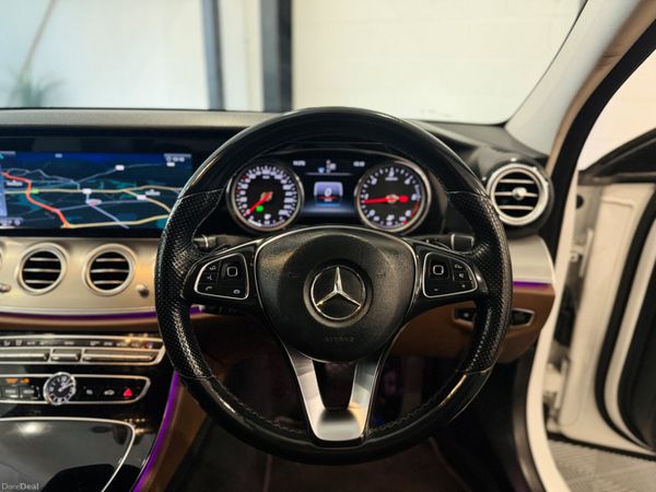 Mercedes-Benz E Class-Brown leather interior 384478758