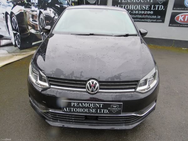 2014 VW POLO 5DR BLACK ONLY 69KMH 384570070