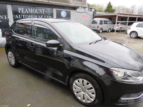 2014 VW POLO 5DR BLACK ONLY 69KMH 384570072