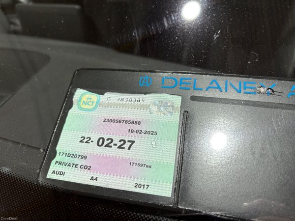 2017 Audi A4 S Line 2.0 TDi 190 Bhp 384666026