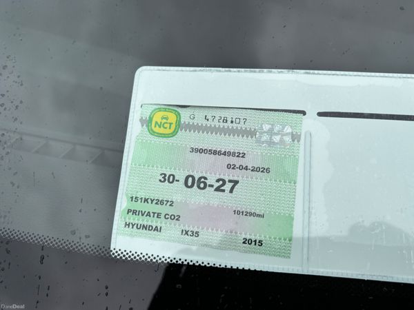 Hyundai ix35 1.7 CRDi NCT 06/27 only 101000 miles 384630002