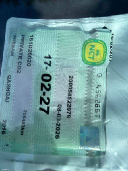 Nissan Qashqai 2016(NCT 02/27 TAX 05/26) 384769018