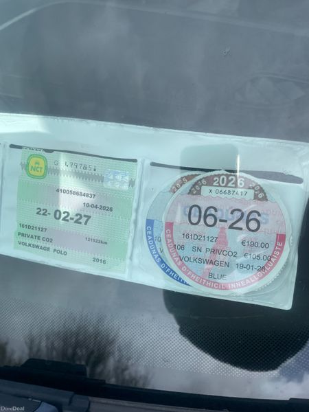 161 VW Polo 1.0L Petrol.. NCT 02/27.. Low KMs 384732254