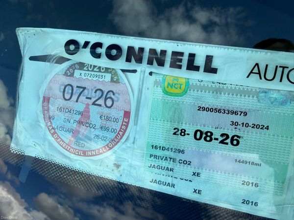 2016 Jaguar Xe 2.0 Diesel NCT & TAX 384900352