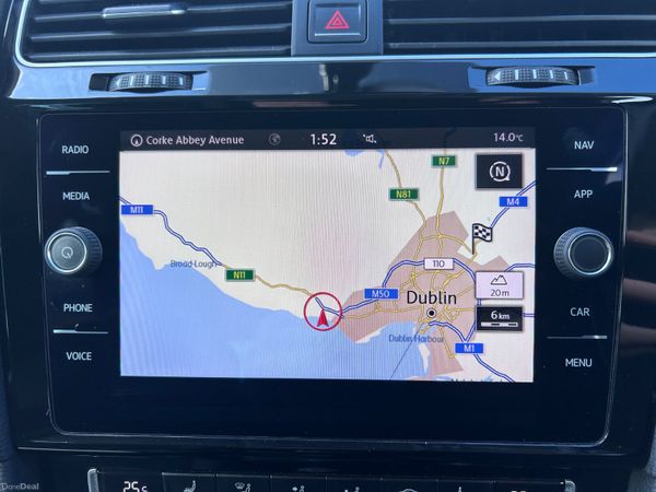 2018 VW GOLF 1.6TDI HL MK7.5 DIGITAL DISPLAY 384909572