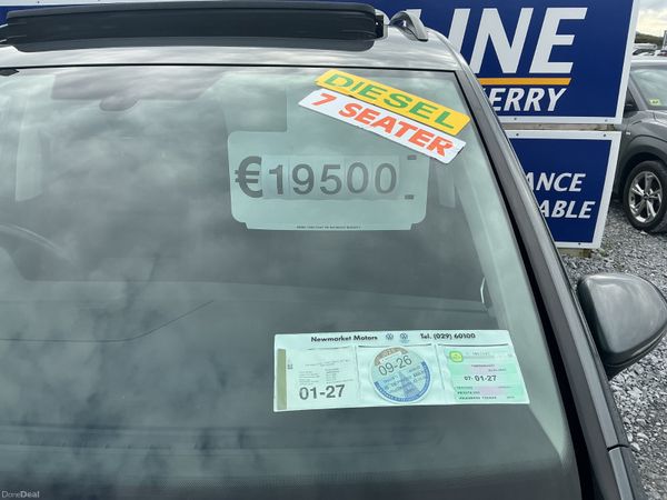 2019 VW TOURAN 1.6 TDI 7 SEATER SUNROOF SPOTLESS 384912602