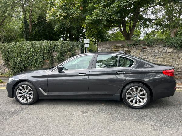 2017 BMW 5 SERIES AUTOMATIC LEATHER INTERIOR 384916612