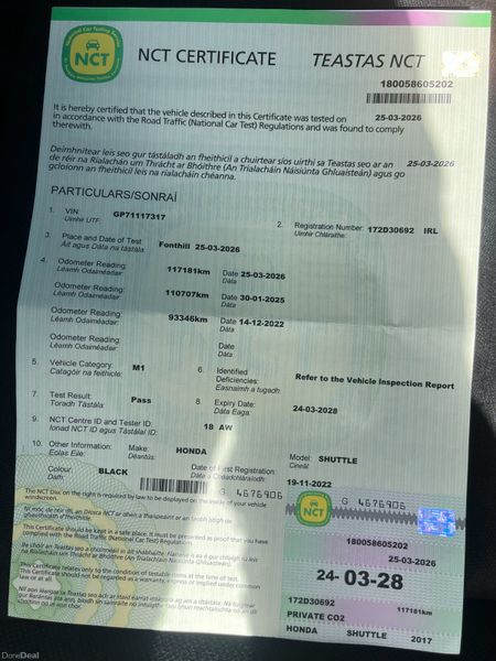 Honda Shuttle 2017, 1.5 HYBRID AUTO NEW NCT 385047530