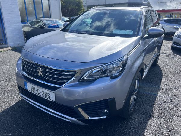 2019 PEUGEOT 5008 7 SEATER 1.2 PETROL ALLURE LOW K 385102384