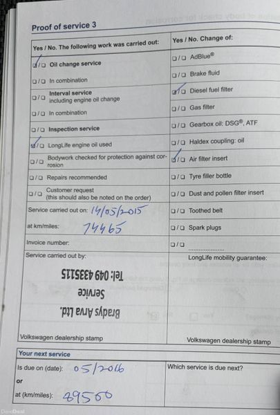 2013 VW Passat 1.6 TDI Comfortline Nct 07/27 385242876