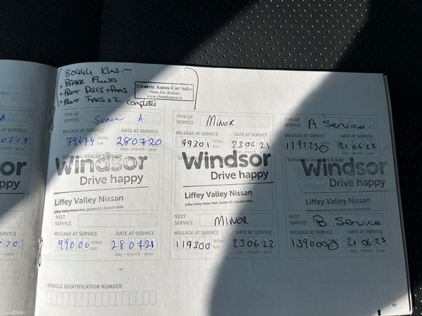 2016 NISSAN LEAF TEKNA LEATHER INTERIOR 385209494