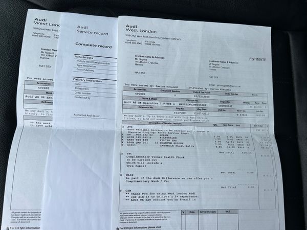 2017 AIDI A6 AUTOMATIC LEATHER INTERIOR 385400044