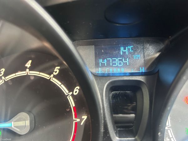 2013 FORD FIESTA ZETEC PETROL TAX JUNE 2026 385533150