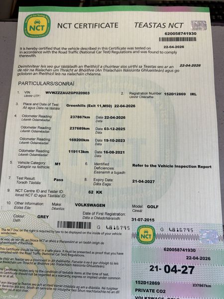 Volkswagen Golf (AUTOMATIC) NCT 04/27 385666666
