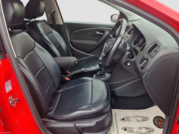 2017 VOLKSWAGEN POLO 1.2 AUTO **LEATHER SEATS** 386087864