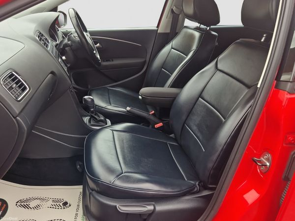 2017 VOLKSWAGEN POLO 1.2 AUTO **LEATHER SEATS** 386087880