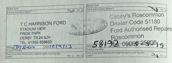 2011 FORD MONDEO 1.6 TDCI TITANIUM Nct 09/26 386271412