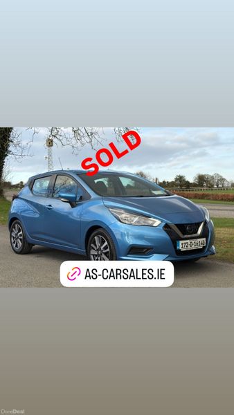 Nissan Micra 2017 SV 1.0 petrol huge spec 386232392