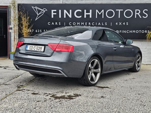 AUDI A5 2.0 TDI 174 BHP S-LINE BLACK EDT AUTO 386444390
