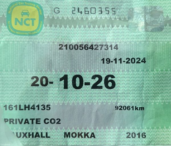 2016 Vauxhall Mokka 1.6D SE Nct 10/26 Tax 04/26 386462574