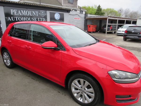 152 VW GOLF 5DR  PETROL AUTO IN CLASSIC RED 386499674