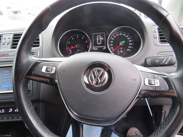 171 VW POLO 5DR 1.2 TSI AUTOMATIC IN BLACK MET 386501386