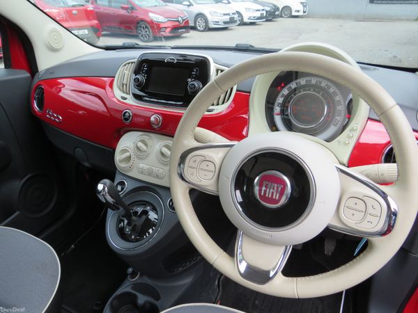2017 FIAT 500 1.2 PETROL AUTOMATIC IN RED 386507352