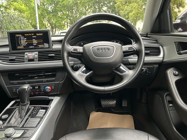 2017 AUDI A6 AUTOMATIC LEATHER INTERIOR 386678962