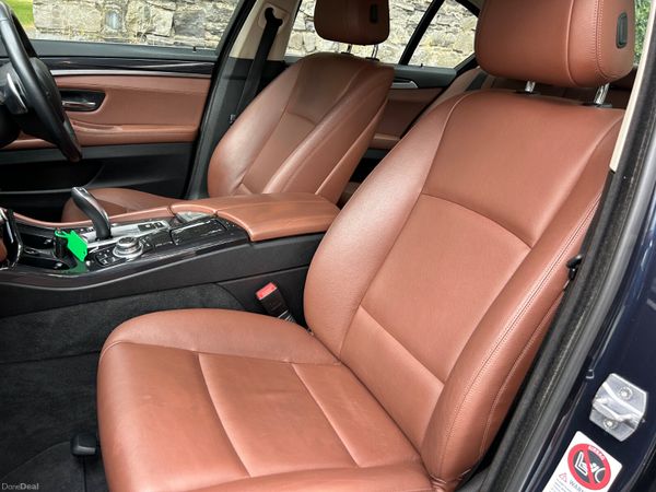2014 BMW 5 SERIES DAKOTA LEATHER INTERIOR 386605440