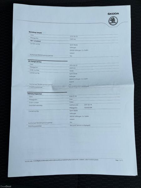 2014 Skoda Rapid 1.2 TSI Ambition Nct 02/27 387306076