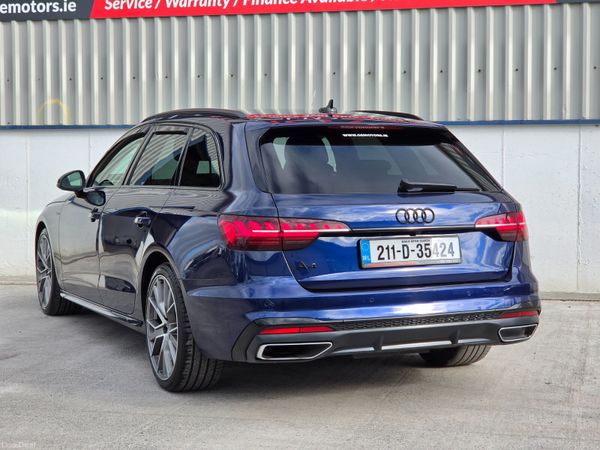 AUDI A4 2021 NAVARRA BLUE BLACK EDITION 387318086