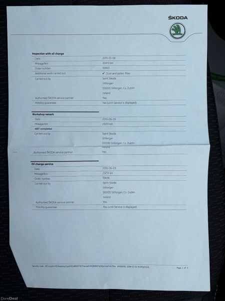 2014 Skoda Rapid 1.2 TSI Ambition Nct 02/27 387486242