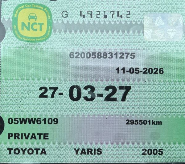 2005 Toyota Yaris 1.0 VVT-I Nct 03/27 Tax 07/26 387859920