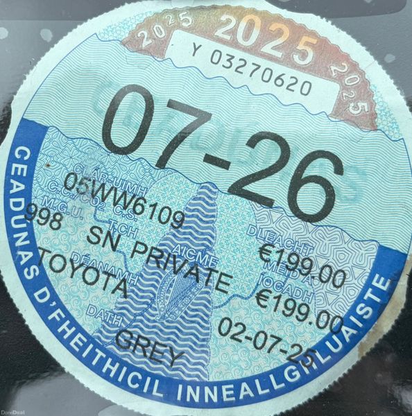 2005 Toyota Yaris 1.0 VVT-I Nct 03/27 Tax 07/26 387859924