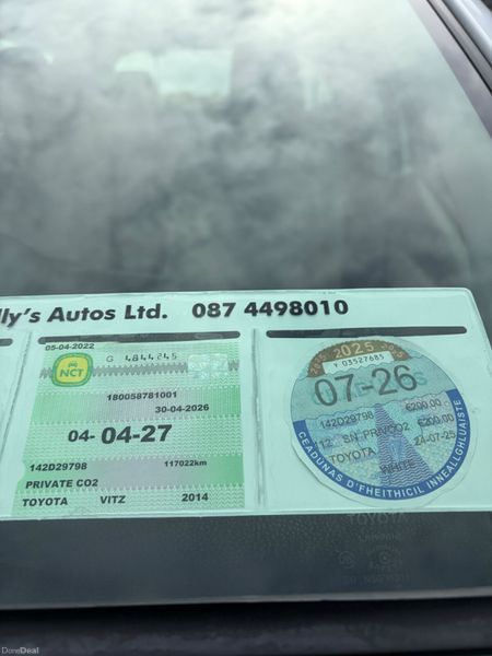 Toyota Vitz 2014 387958182