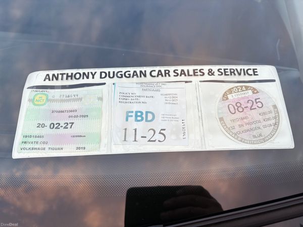 2019 Volkswagen Tiguan 7 Seater Automatic 387914224