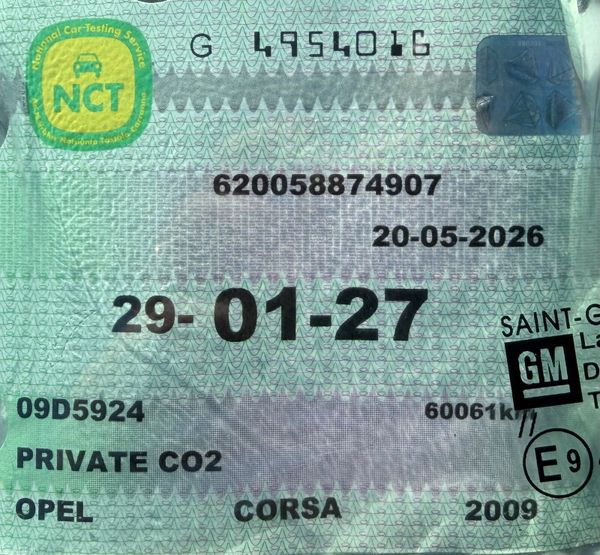 2009 Opel Corsa 1.2 Club Nct 01/27 Tax 11/26 388532208