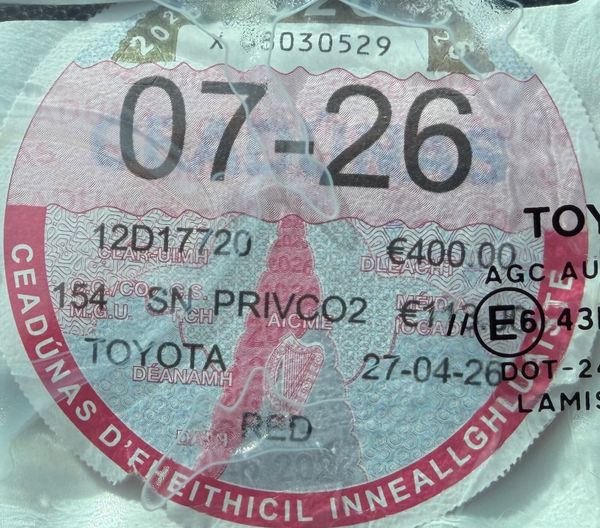2012 Toyota Avensis 1.8 Valvematic Nct 07/27 389325810