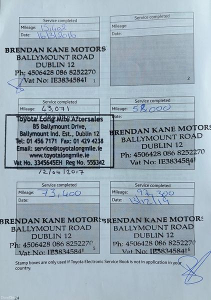 2015 Toyota Auris 1.2 D4-T Luna Nct 11/26 389747852