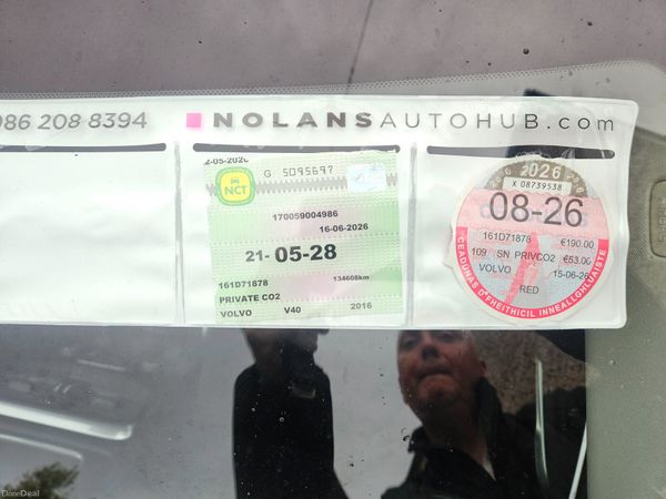 Volvo V40 2016  D4 Model New Nct 390376172